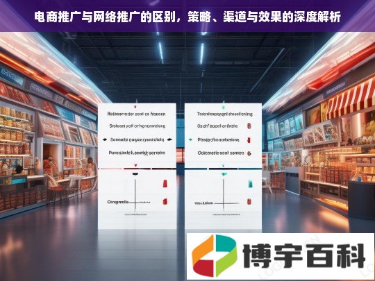 电商推广与网络推广的区别，策略、渠道与效果的深度解析