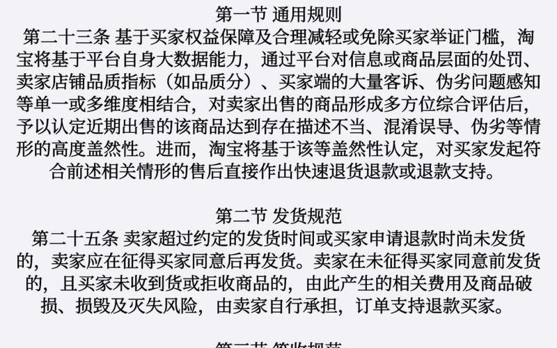 电商退货退款流程、电商退货退款规则