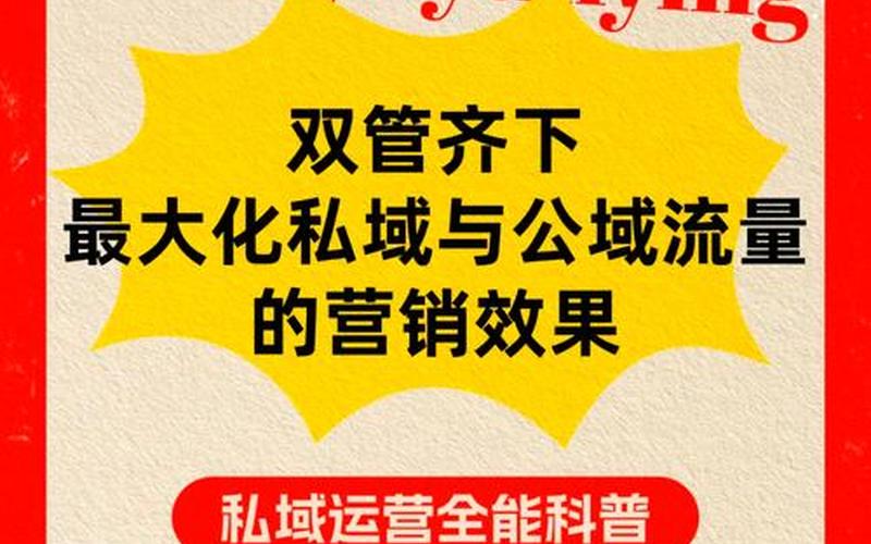 私域电商和公域、私域电商什么意思