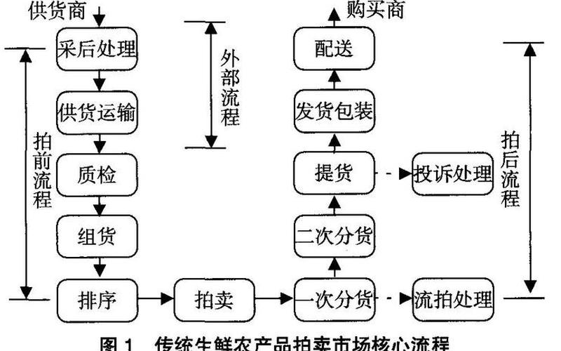 生鲜电商的物流流程图—生鲜电商的物流流程图怎么画