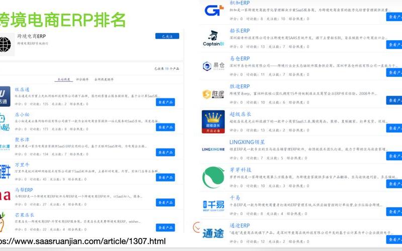 电商erp公司-电商erp软件公司排名前十