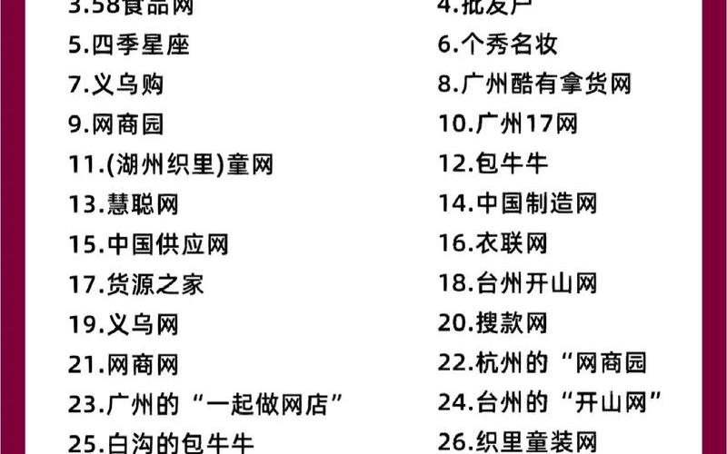 跨境电商[shāng]常用网站,跨境电商常用网站有哪些